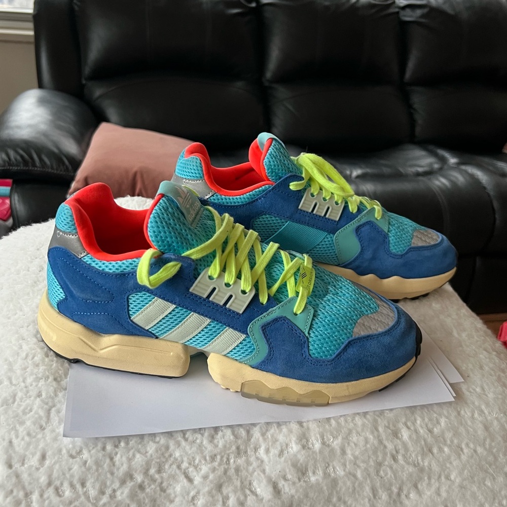 Adidas ZX Torsion Silhouette Sneakers - Picture 1 of 8